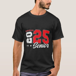T-shirt Basketball Senior Night Basketball Senior 2025 Gra