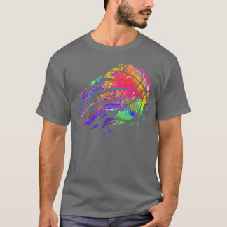 T-shirt Basketball Sport Splash Joueur de Basketball Ballo