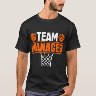 T-shirt Basketball Team Manager Sports Game Love