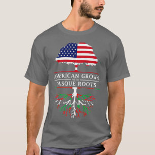 T-shirt Basque des racines basques américaines cultivées
