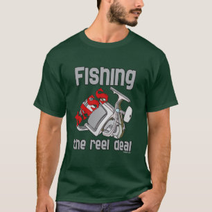 T-shirt Bass Fishing The Reel Deal