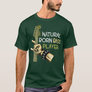 T-shirt Bass Player Gift Musical Instrument Musique Basse