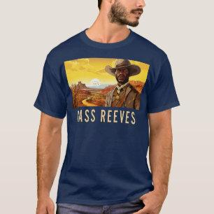 T-shirt Bass Reeves Le vrai Ranger Lone