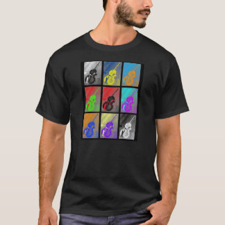 T-shirt basse de style - chemise