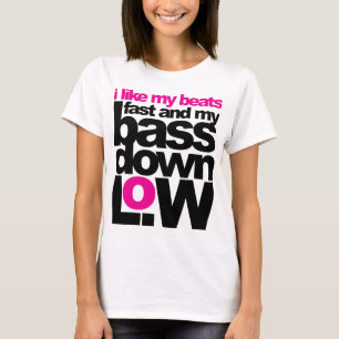T-shirt Basse vers le bas bas