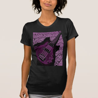 T-shirt basse violette