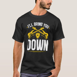 T-shirt Basse Vous Déprime Joueurs de Guitare Basse Élect
