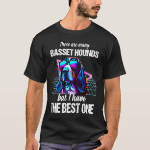 T-shirt Basset Hound Chien Basset Hounds