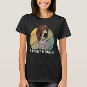 T-shirt Basset Hound Chig Mom Walk Chien Sayers Breeder 2