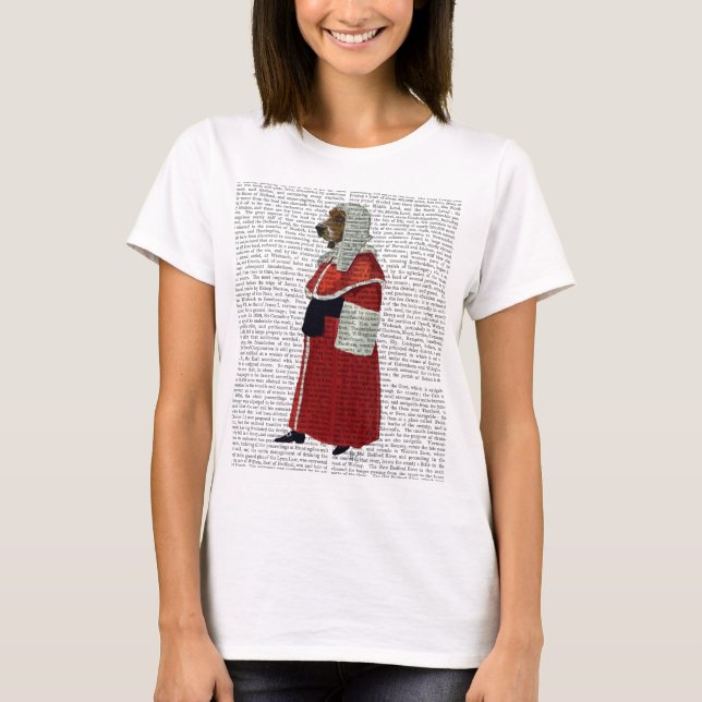 T-shirt Basset Hound Juge Full (Devant)