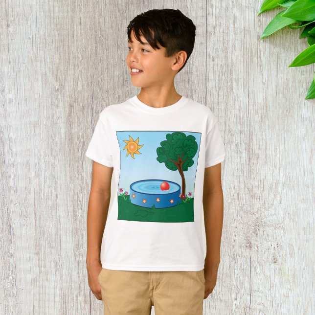 T-shirt Bassin Enfants Sous Un Arbre (Créateur téléchargé)