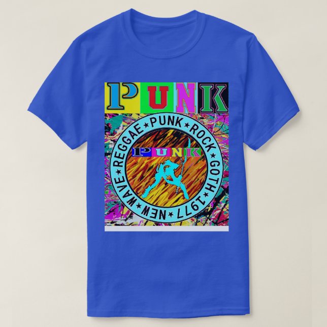 T-shirt bassiste punk (Design devant)