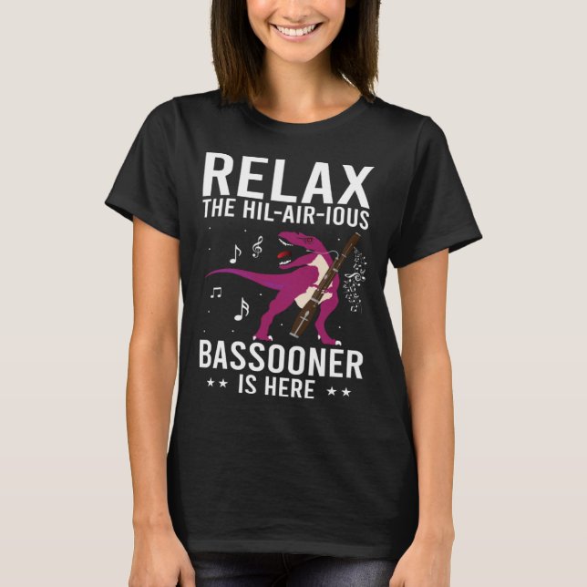 T-shirt Bassoon Reed for Bassoonist and Bassoon Orchestra  (Devant)