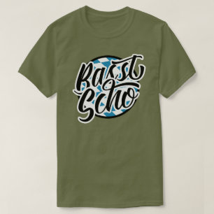 T-shirt Basst Scho Bavarian dit :