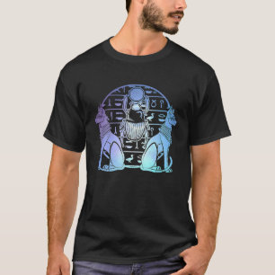 T-shirt Bastet Égyptienne Scarabée Égypte Chat