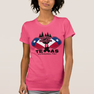 T-shirt Bastrop Pickleball, Texas