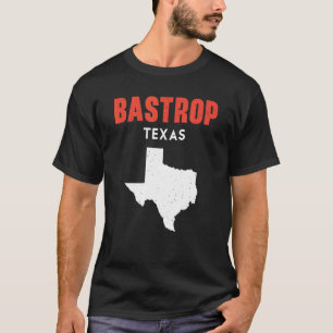 T-shirt Bastrop Texas USA State America Travel Texas