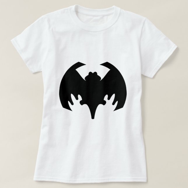 T-shirt Bat Black Le MUSÉE Zazzle Cadeaux (Design devant)