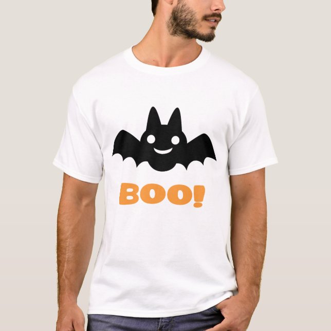 T-shirt Bat d'Halloween (Devant)