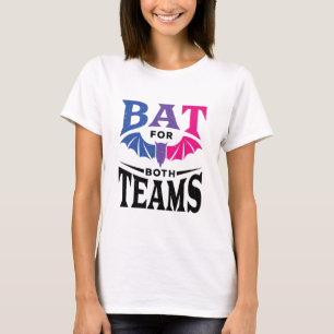 T-shirt Bat d'Halloween bisexuel pour les deux équipes