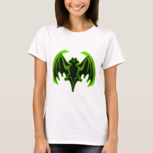 T-shirt Bat Green MUSEUM Zazzle Cadeaux