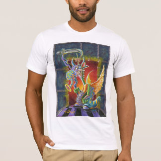 T-shirt Bat l'enfer Outta je