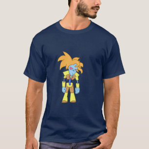 T-shirt Bataille à vapeur Bot Punk