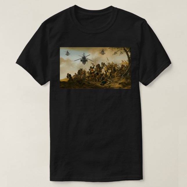 T-shirt Bataille anachronique no 7 (Design devant)