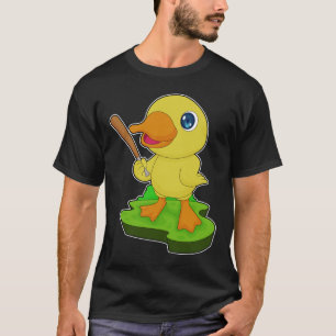 T-shirt Bataille de baseball de canard