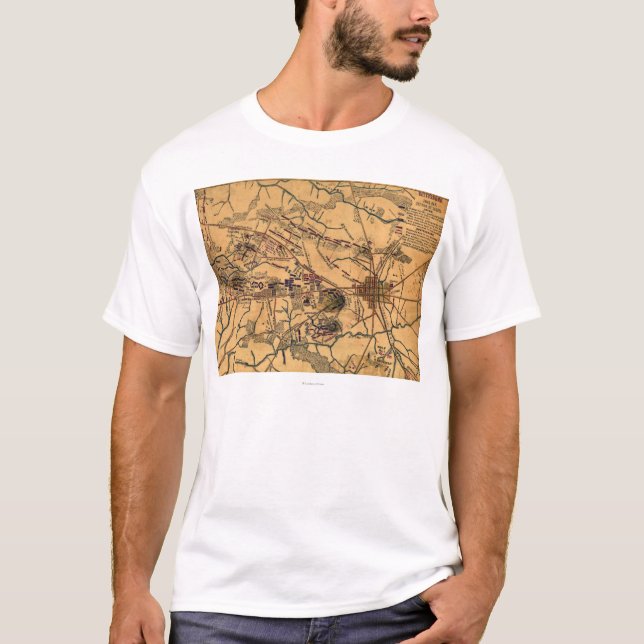 T-shirt Bataille de Gettysburg 14 (Devant)