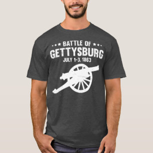 T-shirt Bataille de Gettysburg Pennsylvanie américaine