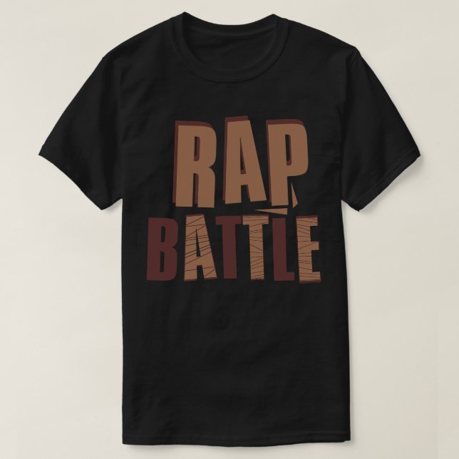 T-shirt Bataille de rap (Design devant)
