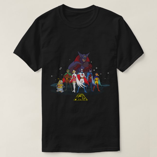 T-shirt Bataille des Planètes - Groupe (Design devant)