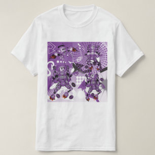 T-shirt bataille des robots Hiphop