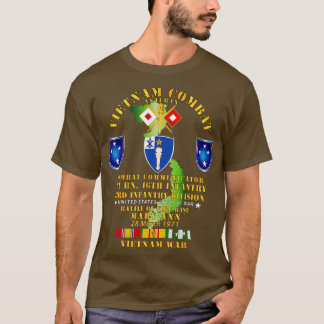 T-shirt Bataille du FSB Mary Ann Combat Commo 1er Bn 46e I