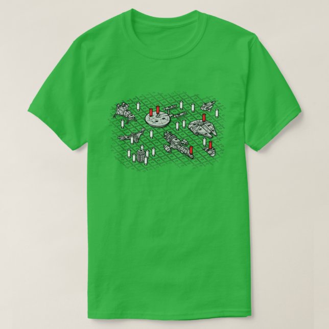 T-shirt Bataillon intergalactique (Design devant)