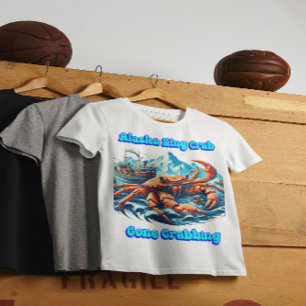 T-shirt Bâtard de crabe ancien du roi de l'Alaska