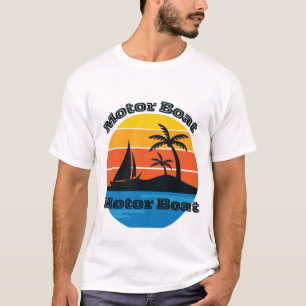 T-SHIRT BATEAU À MOTEUR
