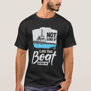 T-shirt Bateau à moteur Capitaine Bateau à voile Tug Propr