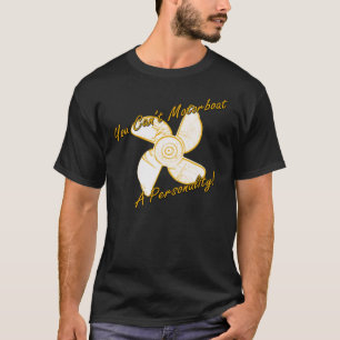 T-shirt bateau à moteur une personnalité