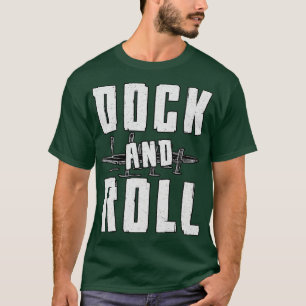 T-shirt Bateau À Quai Et À Roulettes Voilier Bateau Voilie