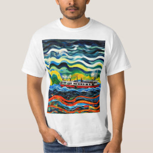 T-shirt Bateau à vapeur dans la tempête 5