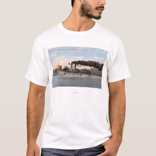 T-shirt Bateau à  vapeur de Kennedy partant pour Bremert