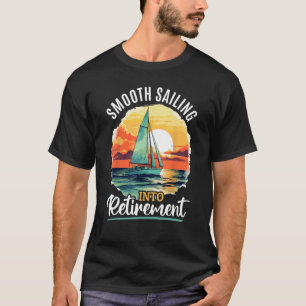 T-shirt Bateau à voile Capitaine Smooth Voile vers les ret