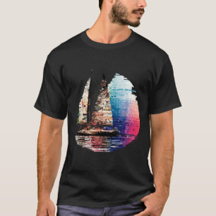 T-shirt Bateau à voile Sea World Ocean Beauty Discovery Ar