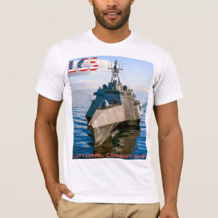 T-SHIRT BATEAU DE COMBAT LITTORAL - LCS