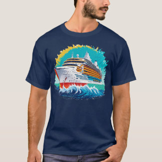 T-shirt Bateau de croisière