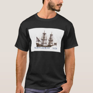 T-shirt bateau de la fleur printanière 9