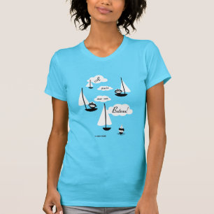 T-shirt Bateau de l'ONU de sur de suis de Je !