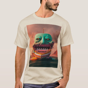 T-shirt Bateau effrayant